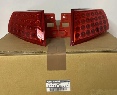 2003-2008 Infiniti FX35 FX45 LED Tail Light SET Left & Right OEM B6500-CG02A - Image 1 of 4