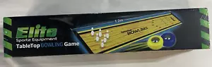 Tabletop Bowling Game - Family Fun - includes pins, mat and pucks - Picture 1 of 4