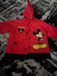 Western Chief Little Kids Mickey Mouse Raincoat Jacket Size 2T - Picture 1 of 5