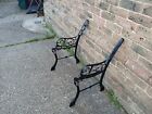 Vintage Cast Iron Bench Ends(small Type )