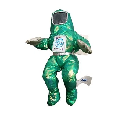 INTEL INSIDE PENTIUM II Pink 1997 Astronaut Doll NEW w/tag Bunny People NWT - Image 1 of 2