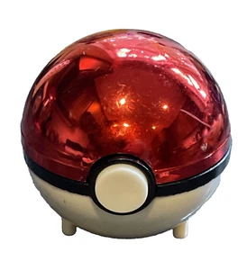 Custodia Nintendo Pokémon Poke Ball Alcone 1999 Rosso Metallizzato Bianco Pokemon - Foto 1 di 12