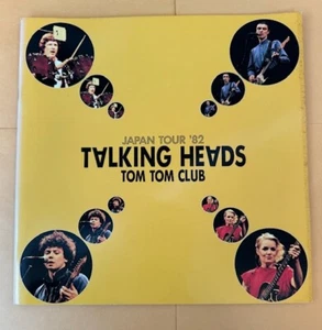 Libro de programas Talking Heads Tom Tom Club gira por Japón 1982 David Byrne Tina Weymout - Imagen 1 de 8