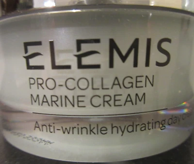 Elemis Pro-Collagen Anti-Wrinkle Marine Cream READ 1 oz LOOK GOOD & HELP DOGS! - Image 1 of 4
