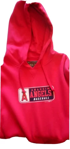 Los Angeles Angels Sports MLB Baseball Hoodie/sweater Red Cover