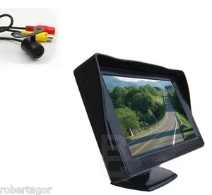 Kit LCD TFT 4.3 Video Auto Wohnmobil mit Rückfahrkamera Parkplatz - Bild 1 von 1