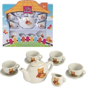 My Play House Miniature Teddy Bear Porcelain Tea Set Great Role Play Fun Kids