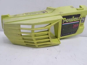 Motosierra Poulan Woodsman 2000 cubierta lateral escape ventilado protector verde 530-029474 - Imagen 1 de 22