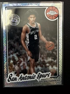 2025-26 Topps Flagship Dylan Harper 1980-81 Topps Chrome Basketball Mojo RC TCDH - Bild 1 von 1