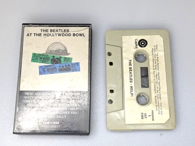 The Beatles At the Hollywood Bowl Cassette tape (Capitol 1977, 4Xt 2386) TESTED - Image 1 of 4