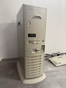 Vobis Highscreen Colani 486DX-40  32MB RAM Tower Retro PC HP Colorado Jumbo TOP - Bild 1 von 15