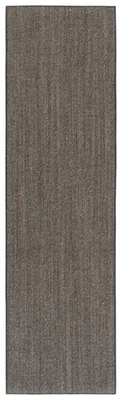 x SAFAVIEH Area Rug Collection - 2'3" x 12' Runner, Charcoal, Sisal & Jute, F... - Image 1 of 4