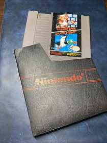 Super Mario Bros / Duck Hunt NES 1985 Authentic + Original Nintendo Sleeve