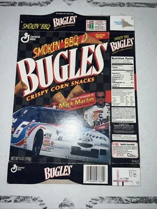 1997 Empty Bugles Box MARK MARTIN Valvoline Racing Team General Mills - Picture 1 of 12