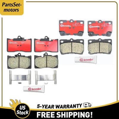 Juego de 2 pastillas de freno delanteras traseras para Lexus GS430 2007 2006 Foto 1 de 2