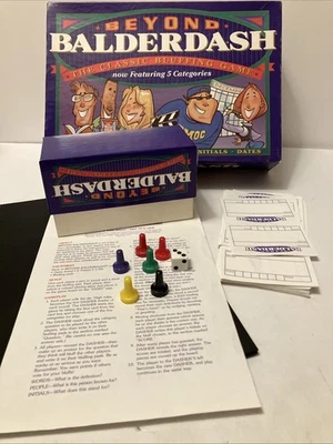 1999 Parker Brothers Beyond Balderdash The Classic Bluffing Board Game - Image 1 of 4