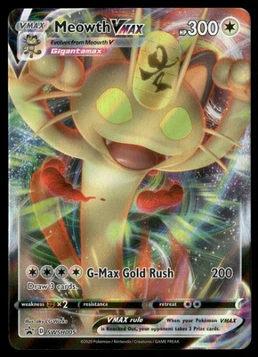 Meowth VMAX - Promo SWSH: Sword & Shield Promo Cards SWSH005 NM - Image 1 of 2