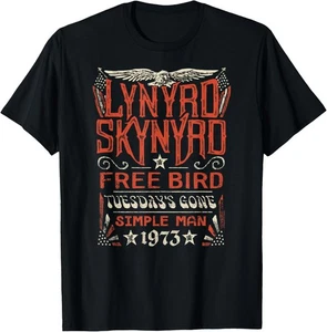 Camiseta Free Bird Tuesday's Gone Simple Man Songs - Imagen 1 de 3