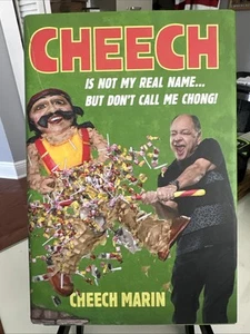 Cheech Marin Cheech Is Not My Name But don't call me chong Signed autograph book - Picture 1 of 4
