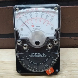 TRIPLETT Model 310 Type 4 Volt-Ohm Meter - Picture 1 of 17