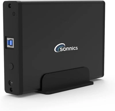 Sonnics 3TB External Hard Drive USB 3.0 Compatible with XBOX ONE / PS4 / Windows - Image 1 of 4