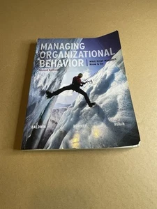Managing Organizational Behavior: What Great Managers Know and Do by Baldwin, T - Picture 1 of 8