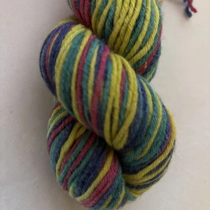 Hikoo Simplicity Multicolor #502-06  Merino Wool Blend Yarn 50g 117y - Picture 1 of 4