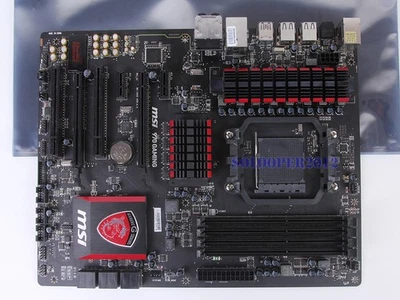 MSI 970 GAMING Socket AM3+ Motherboard MS-7693 AMD 970 DDR3 ATX USB3.0  SATA 6Gb - Image 1 of 2