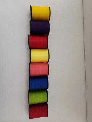 Anchor Stranded Cotton Embroidery Floss Thread Spools Coats & Clark 8-Count Lot - Image 1 of 4