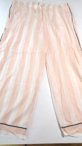 Victoria's Secret Lounge/Pajama Pants ONLY White/Pink Cotton/Viscose Blend XXL - Picture 1 of 9