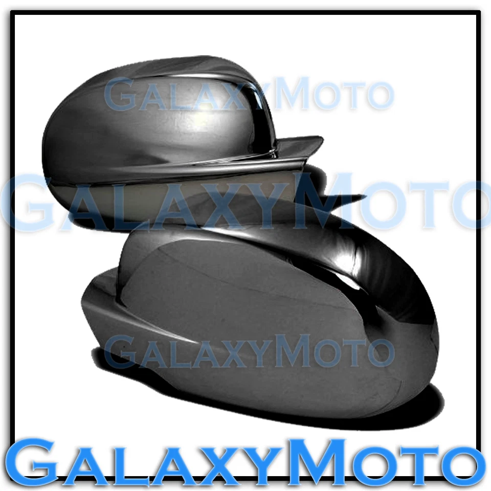 07-13 Chevy Suburban+Tahoe Triple Black Chrome Full Mirror Cover 1 piece Design - Image 1 of 1