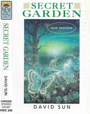 David Sun The Secret Garden CASSETTE ALBUM Electronic New Age 1992 version - Image 1 of 4