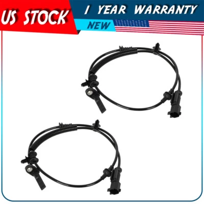 2X ABS Wheel Speed Sensor Rear LH & RH For Ford Police Interceptor Utility 13-19 - Image 1 of 4
