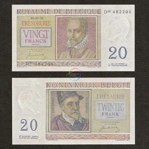 Bélgica 20 francos 1950 P-132a sin circular - Imagen 1 de 1