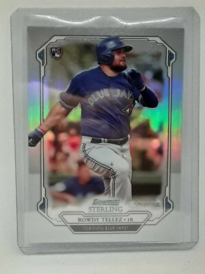 Rowdy Tellez 2019 Bowman Sterling Baseball REFRACTOR RC (/199) Toronto Blue Jays - Image 1 of 2