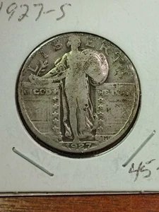 1927-S Standing Liberty Quarter 25c Nice Coin! - Picture 1 of 4