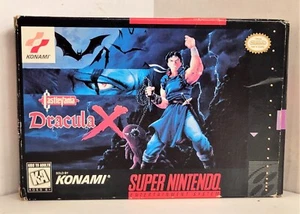 Super Nintendo - Konami - Castlevania Dracula X (Box + Game) - Picture 1 of 8