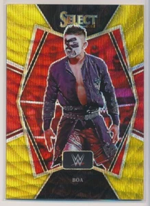 2022 Panini WWE Select Premier Level  Gold Wave  PRIZM  #119 Boa wrestling /10 - Picture 1 of 2