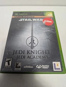 Star Wars: Jedi Knight -- Jedi Academy Microsoft Xbox, 2003 Completo Probado en Caja Original - Imagen 1 de 4