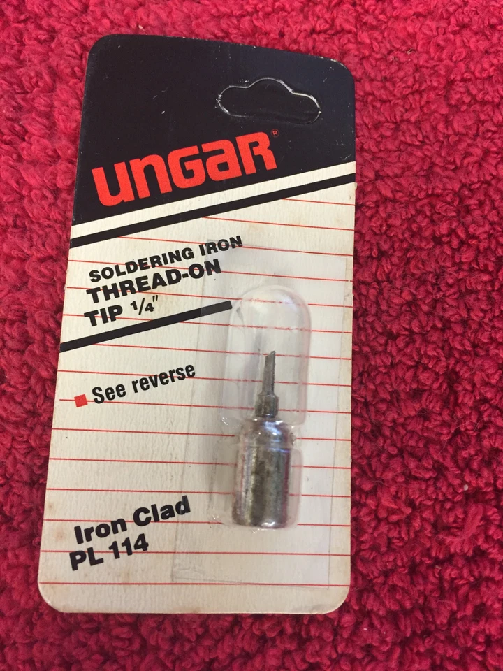 PL114 UNGAR MICRO SPADE TIP FOR USE WITH 360,361,362,537S no packaging - Image 1 of 1