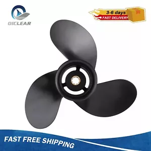 9 x 9 Aluminum Outboard Propeller For Mercury 6-15HP 8 Tooth No.48-828156A12,RH - Picture 1 of 7