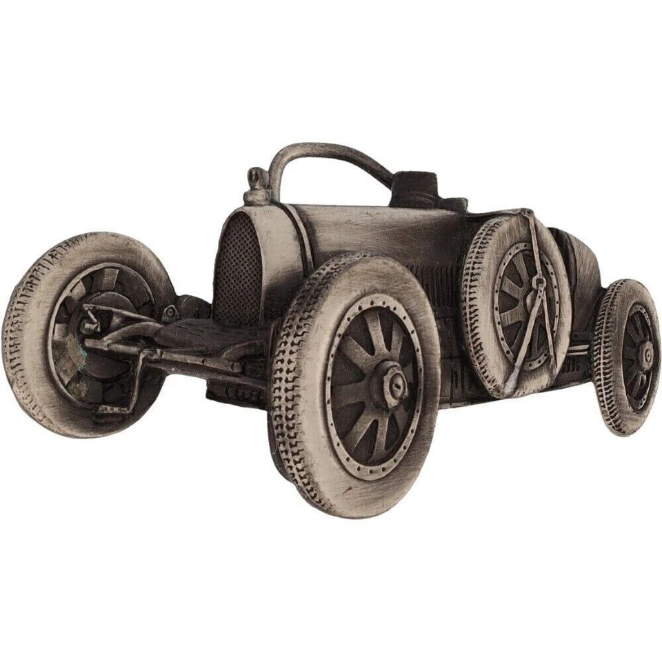 Bugatti Tipo 35 1924 Gran Premio Prototipo Roadster Coche de Carreras Nuevo de Colección Hebilla de Cinturón Foto 1 de 4