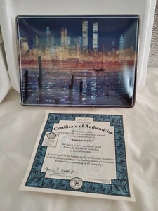 The Bradford Exchange 9/11 Unforgettable Plate Forever in our hearts - Picture 1 of 4