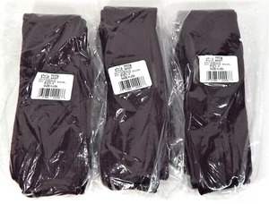 3 Pairs Sport Tube Socks Over Calf Baseball Football Soccer Burgundy 5-8 - Picture 1 of 2