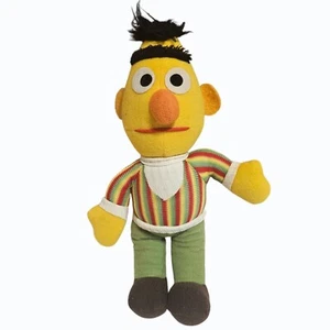 Vintage 70er Jahre 11 Zoll Knickerbocker Sesamstraße Bert Plüschpuppe - Bild 1 von 7