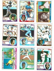 1983 Topps Baseball Cards Complete Your Set U-Pick NM/MINT