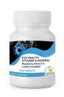 Eyehealth Vitamins Minerals Blueberry Lutein 180 Veg Tablets British Quality