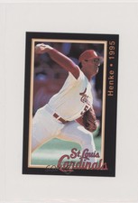 1995 Kansas City Life Insurance St Louis Cardinals Stadium Giveaway Tom Henke