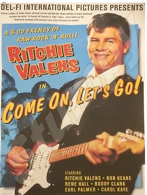 Ritchie Valens Cover Metal Sign 9 x 12 or 12 ...