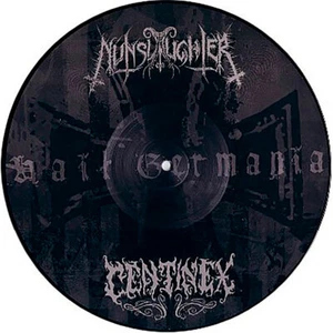 NUNSLAUGHTER / CENTINEX Hail Germania, Split Pic MLP - Picture 1 of 3